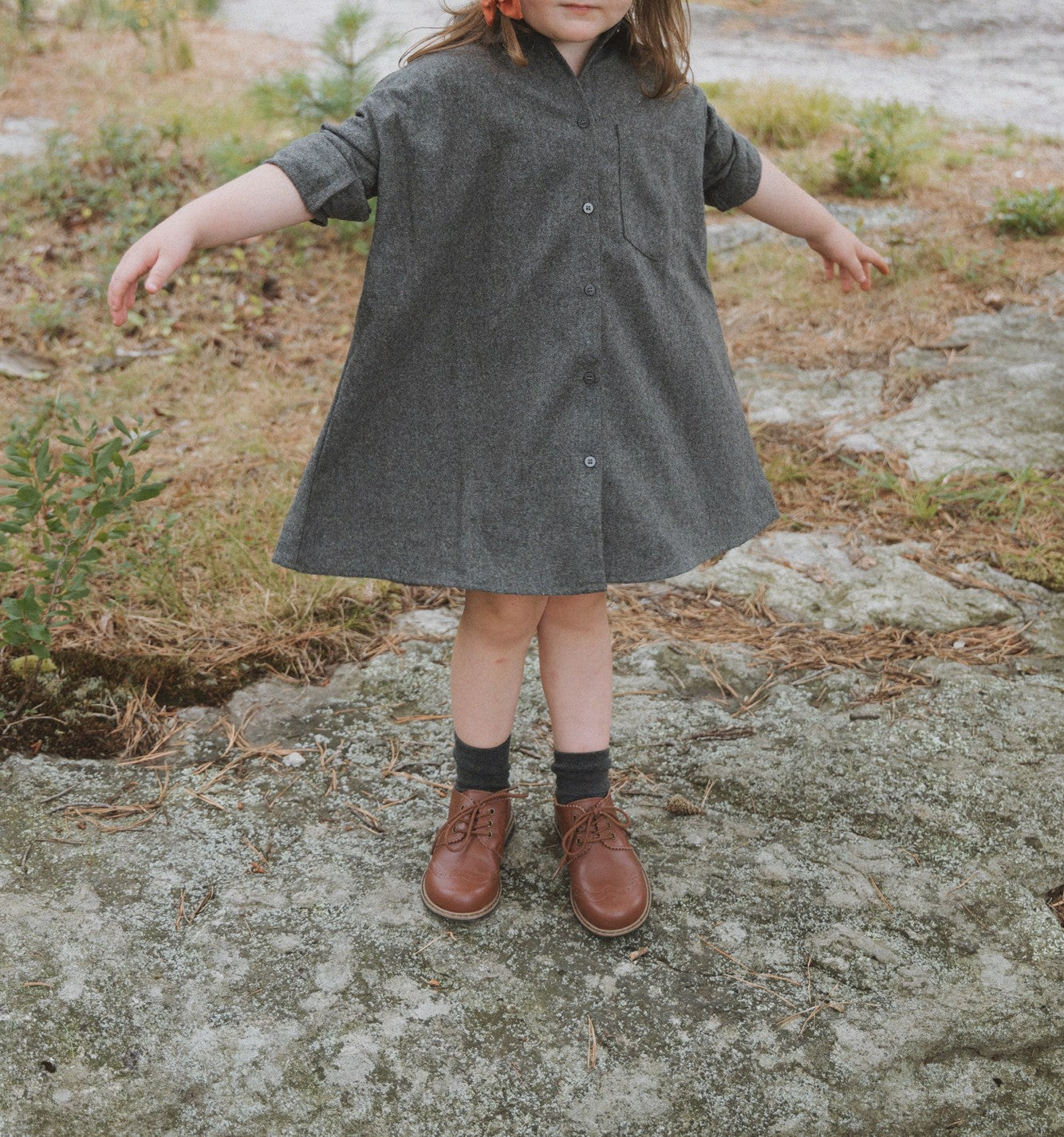 Shirt Dress Grey