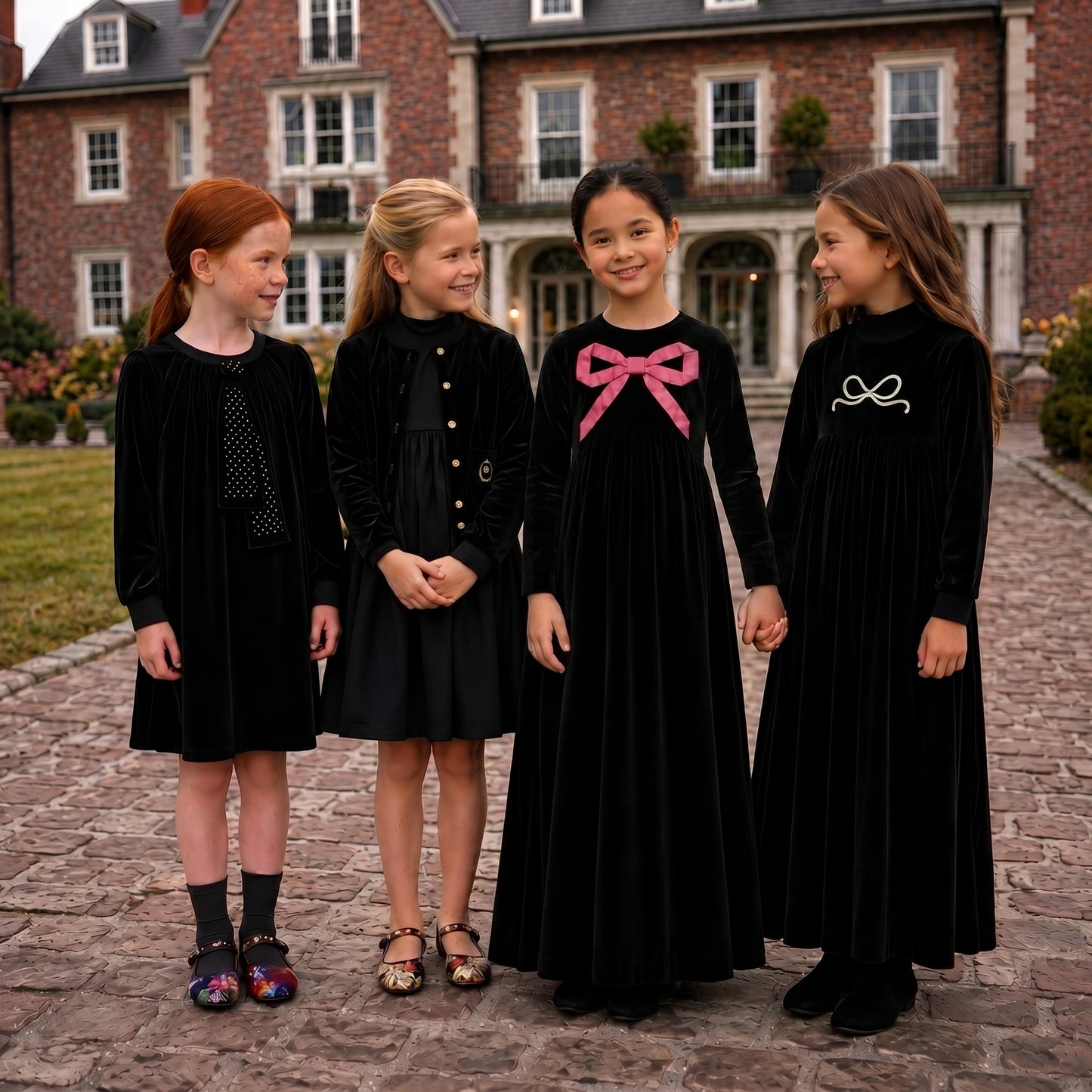 Studded Tie Maxi - Long Length