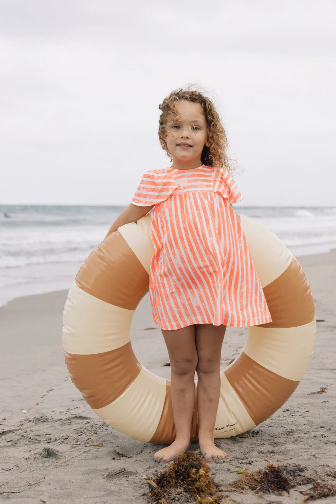 Striped Jumper- Neon Pink Stripes