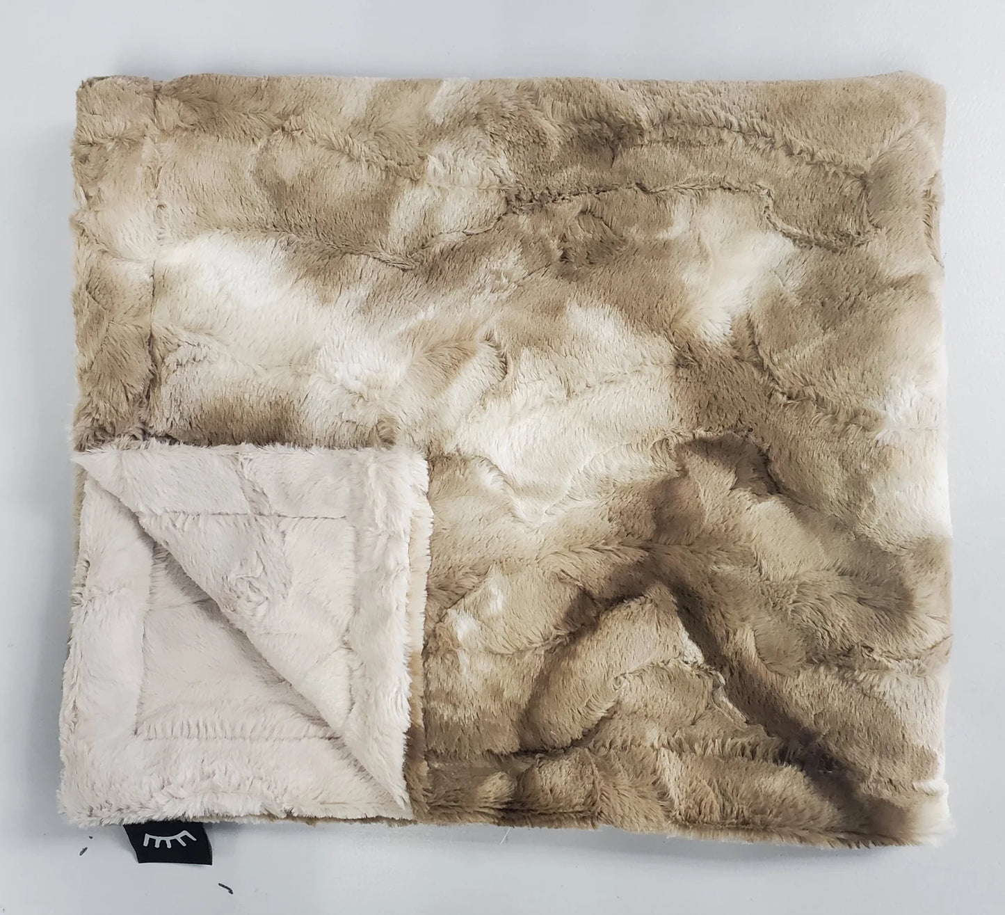 Sorbet Latte Minky Blanket