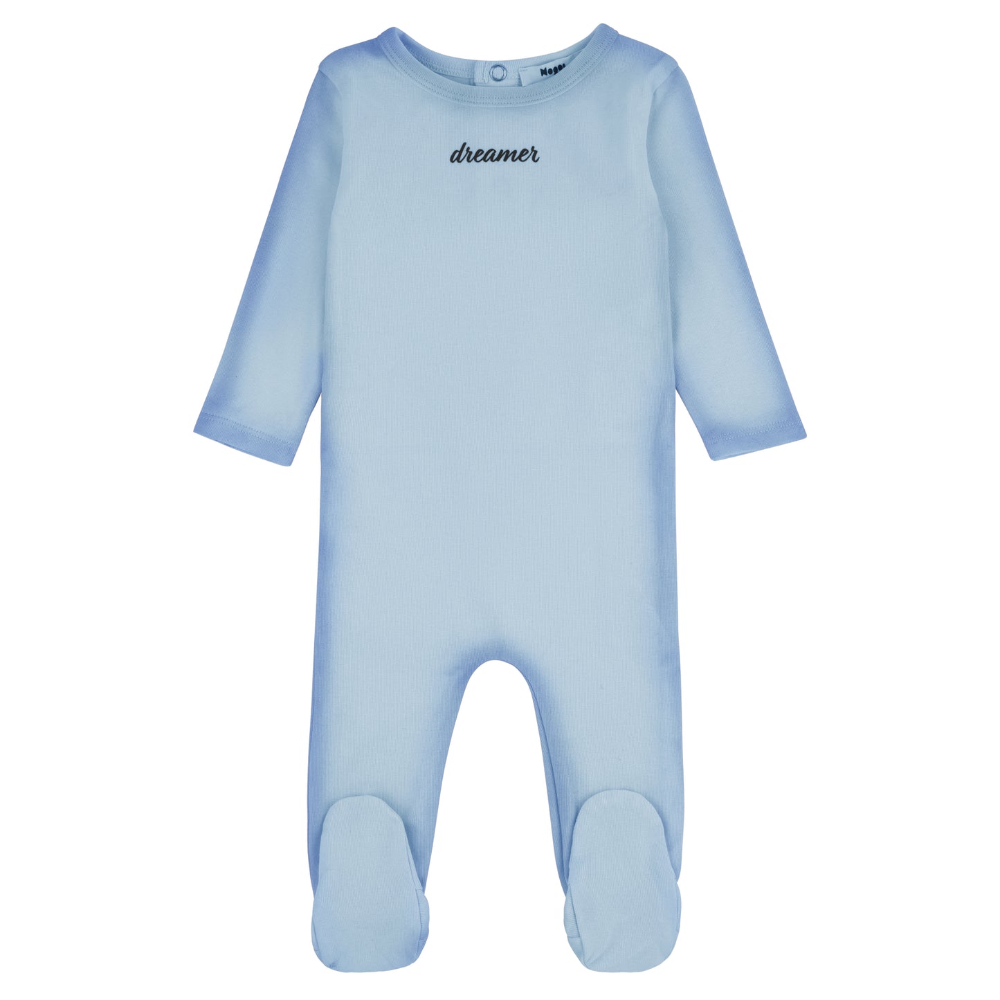 Blue Ombre Sides Footie