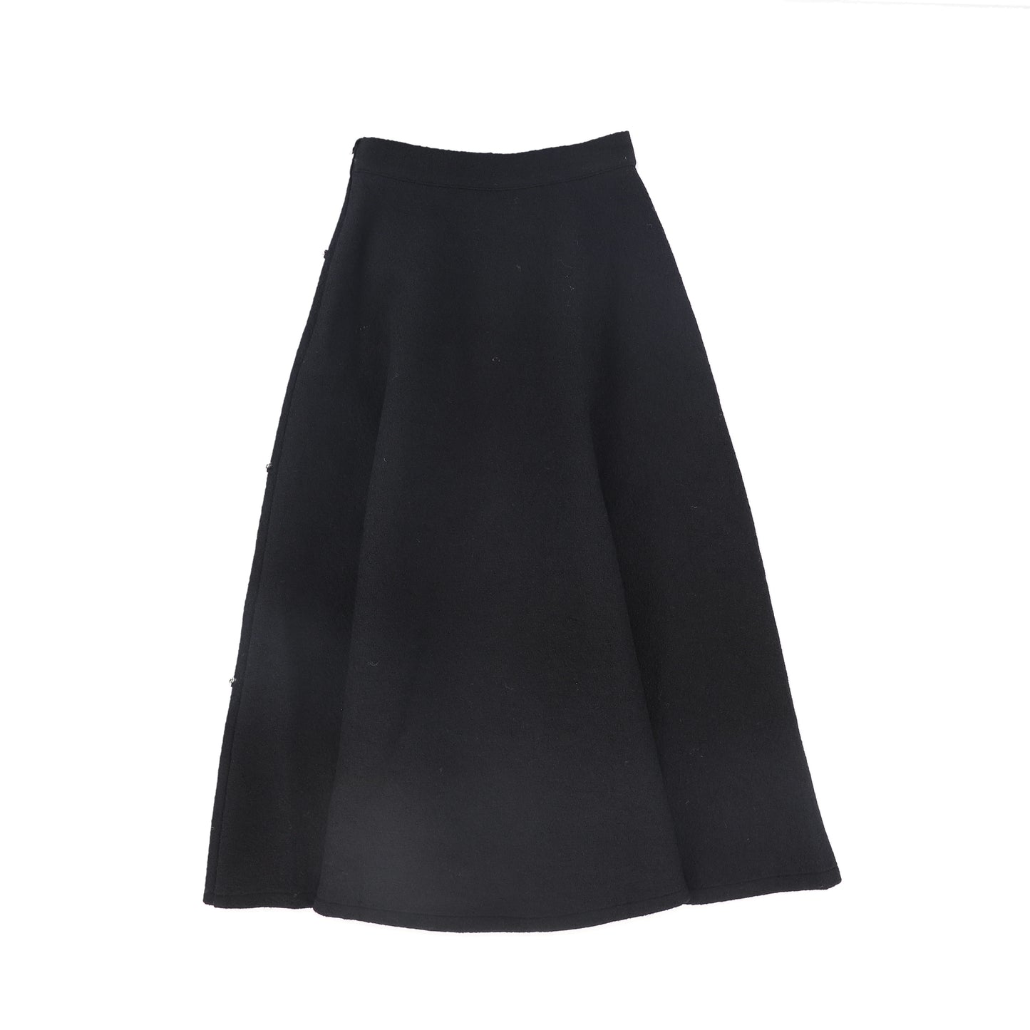 Jewel Wool Vest and Midi Skirt
