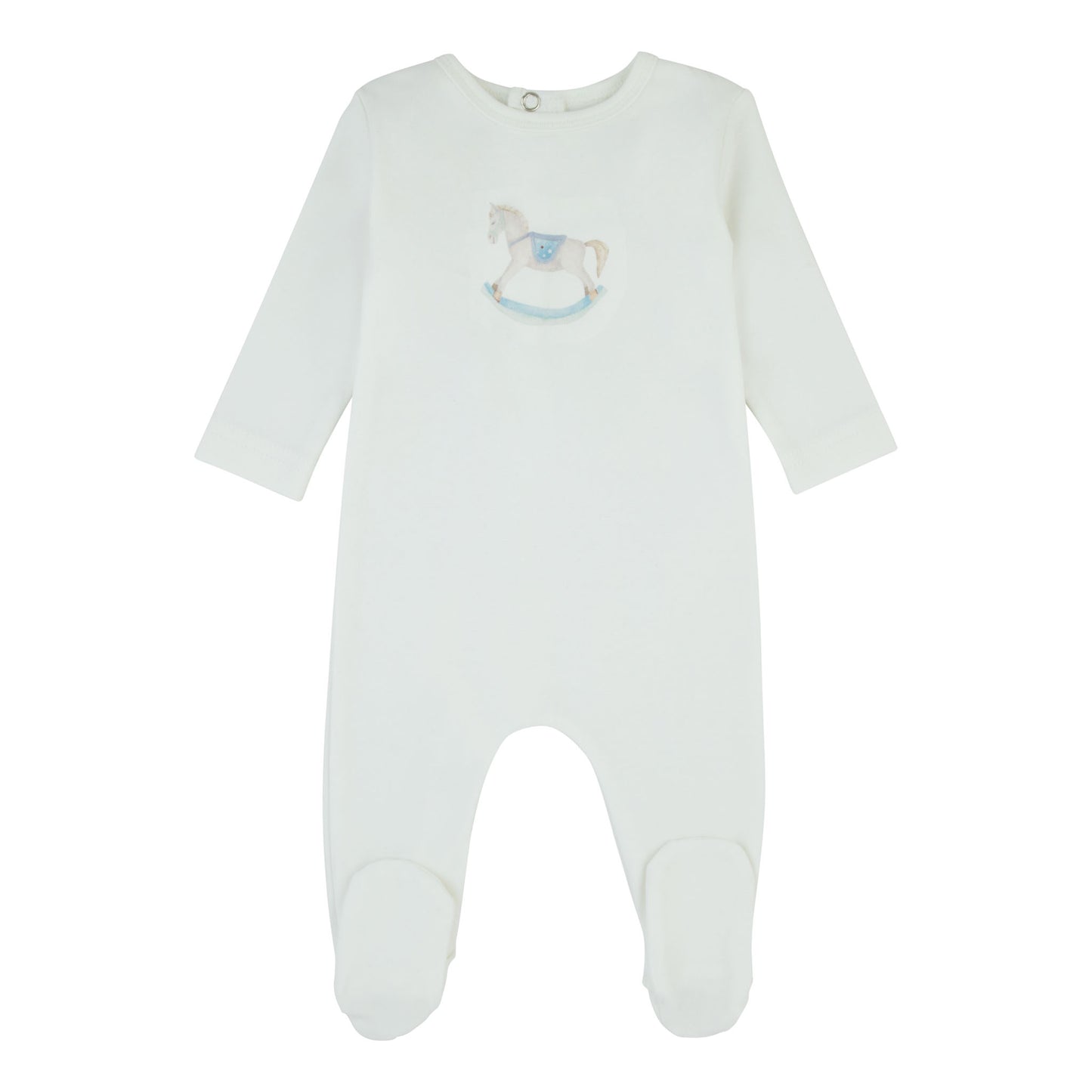 Boy Rocking Horse Footie