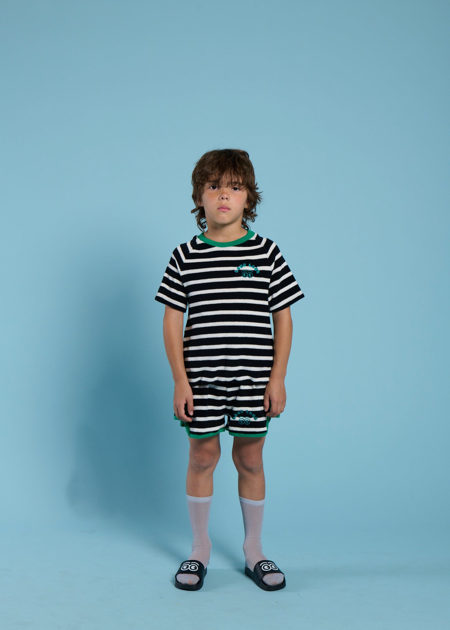 Bubble Top Anthracite stripe