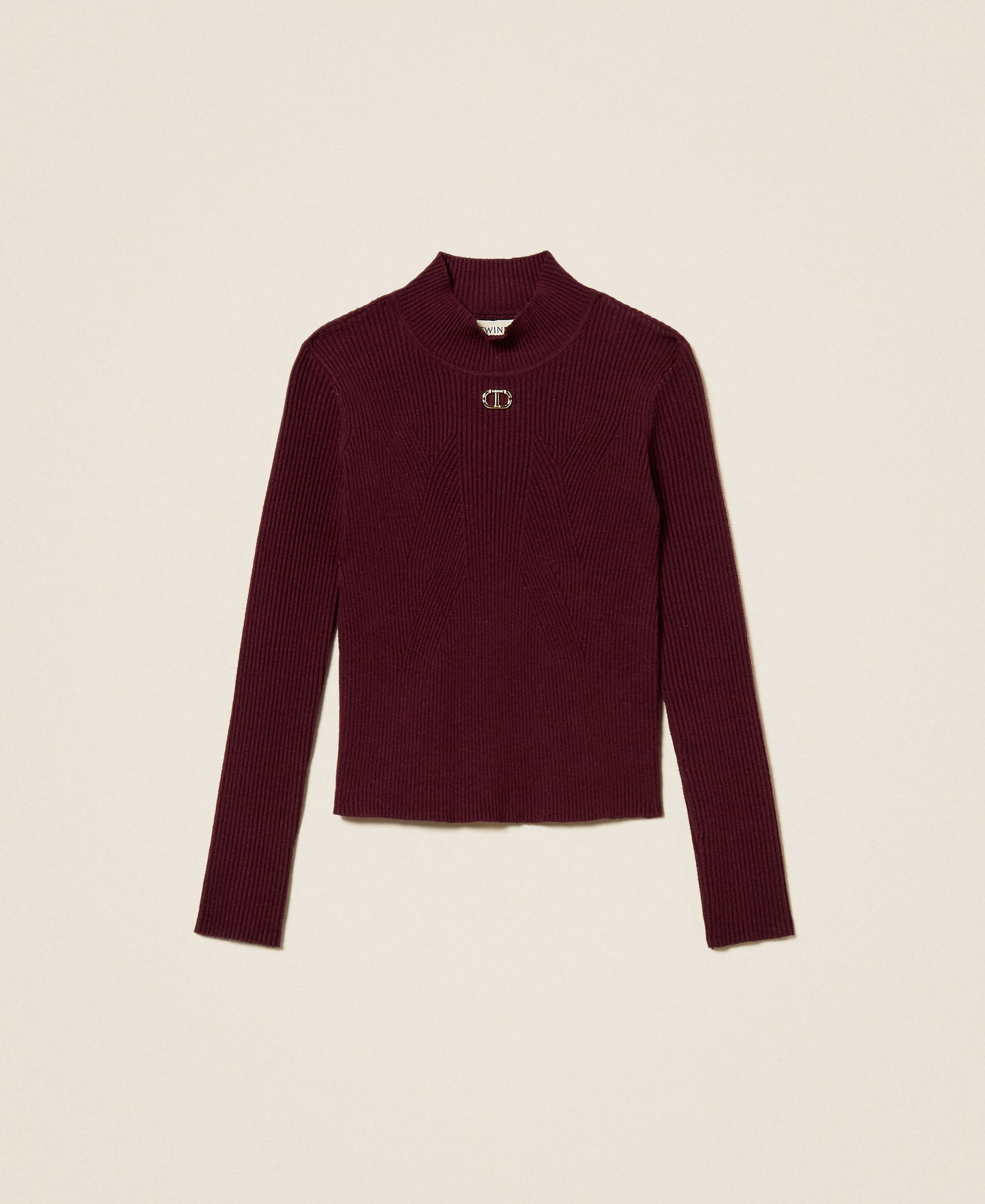 Knitted Sweater Burgundy