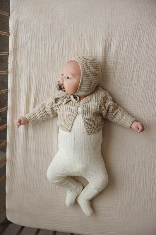 Chunky Knit Shrug Sand