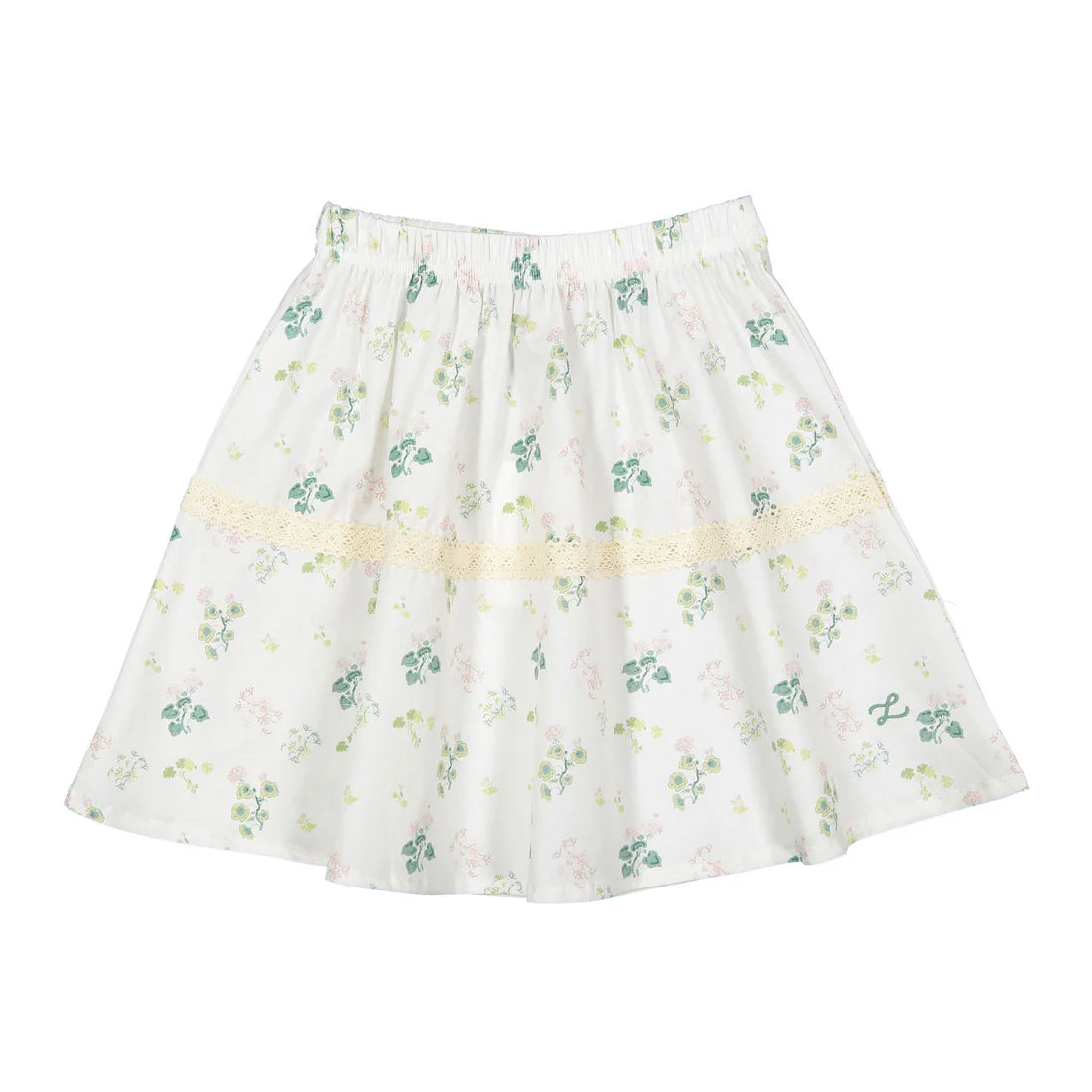 Geranium Tiered Skirt