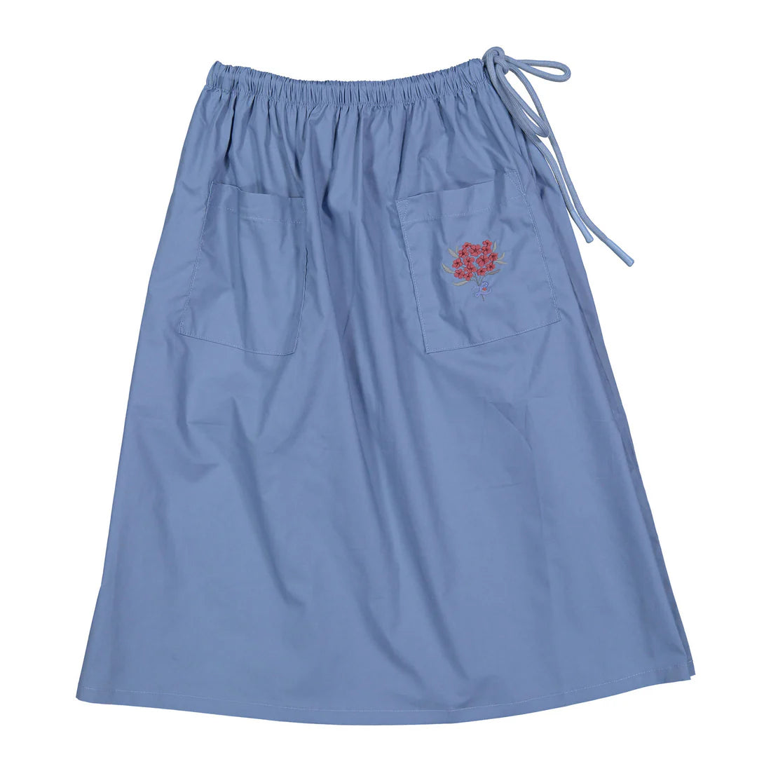 Blue Pocket Skirt