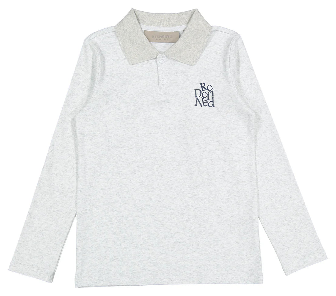 Heather Grey Polo Redefined