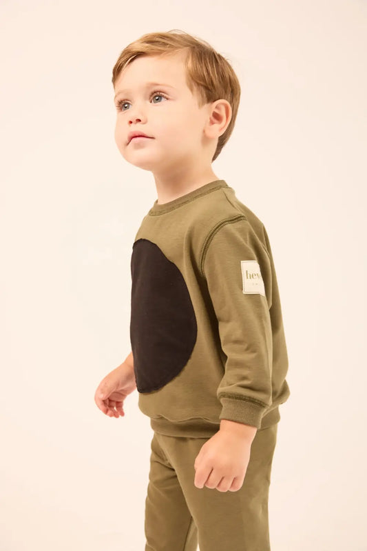 Green Toddler Circle Patch Set