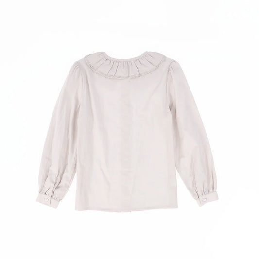 Lilac Collar Tissue Blouse