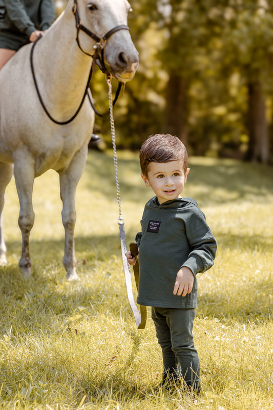 Canvas Patch Baby Set - Navy