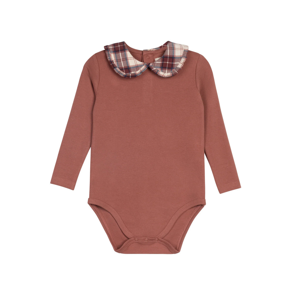 Girls Bodysuit & Overalls – Pink – French Terry Scottish