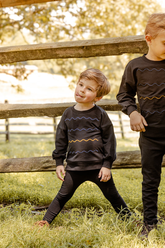 Coloured Wave Baby Boy Set