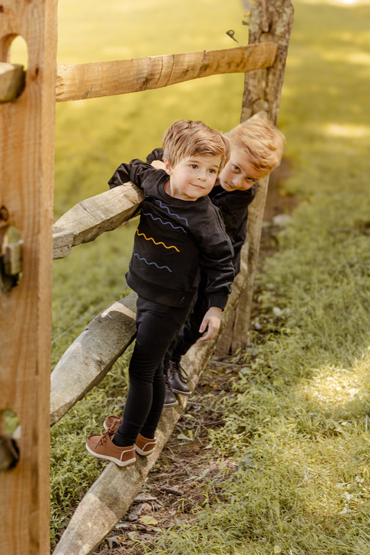 Coloured Wave Sweatshirt