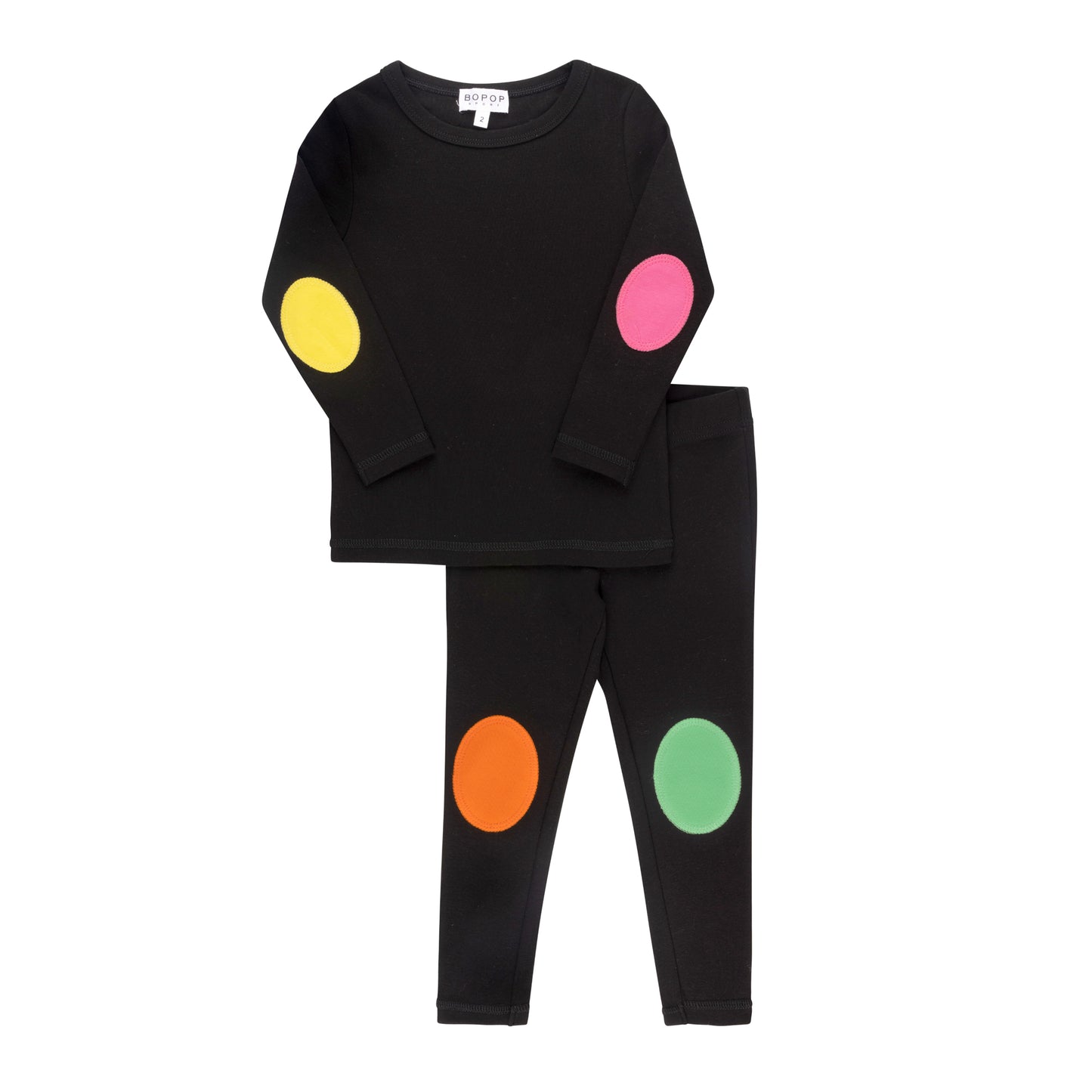 Girls Highlighter Patch Pyjamas