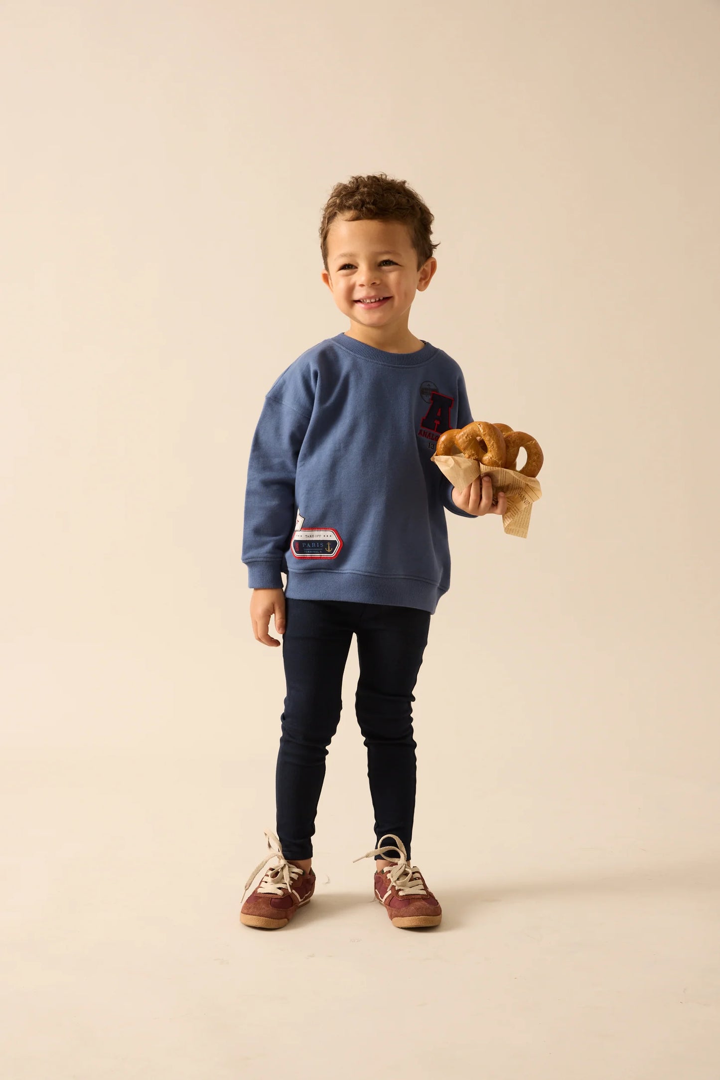 Patch Boy Sweatshirt