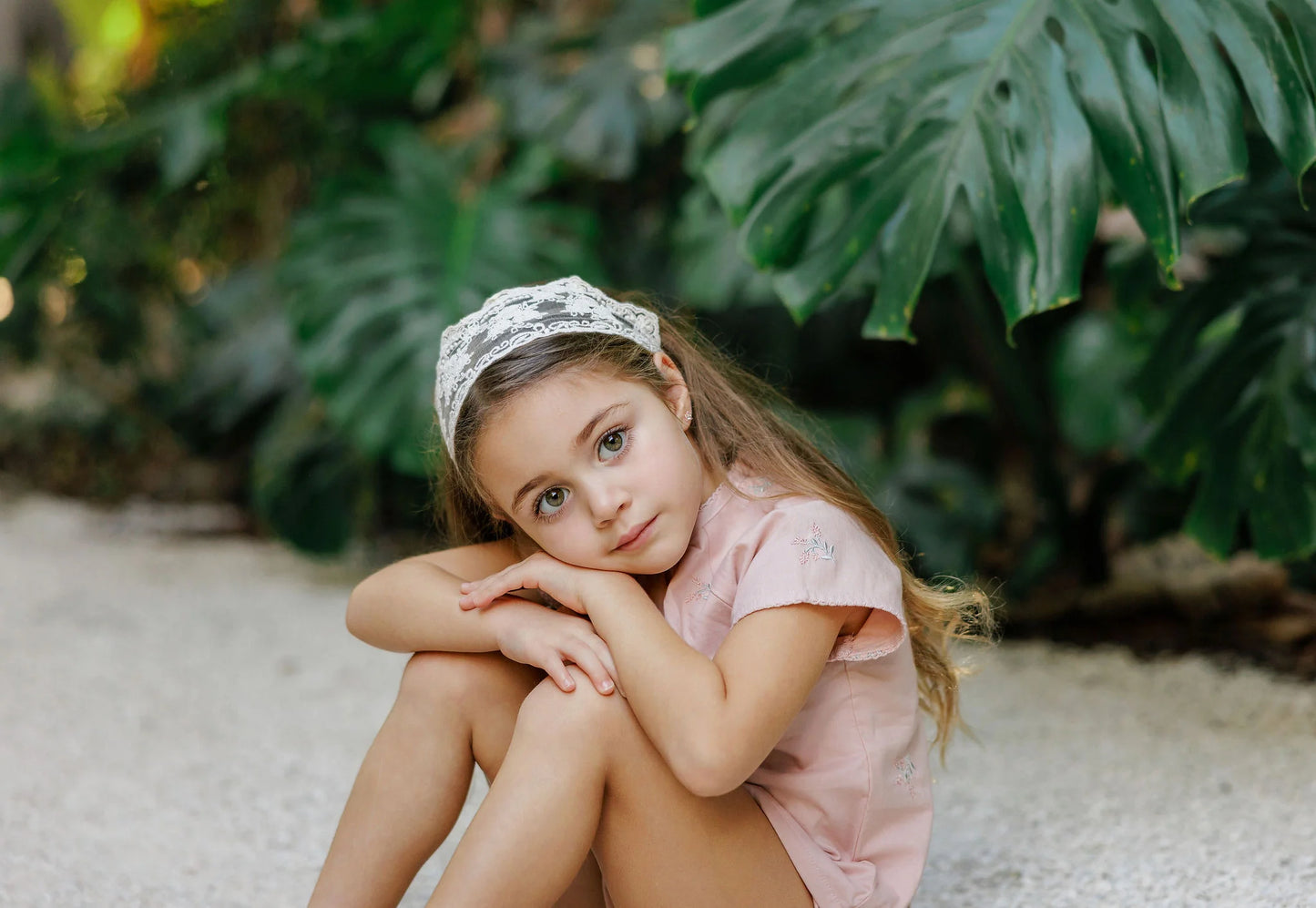 Pink Floral Embroidered Collection 2 Piece Set