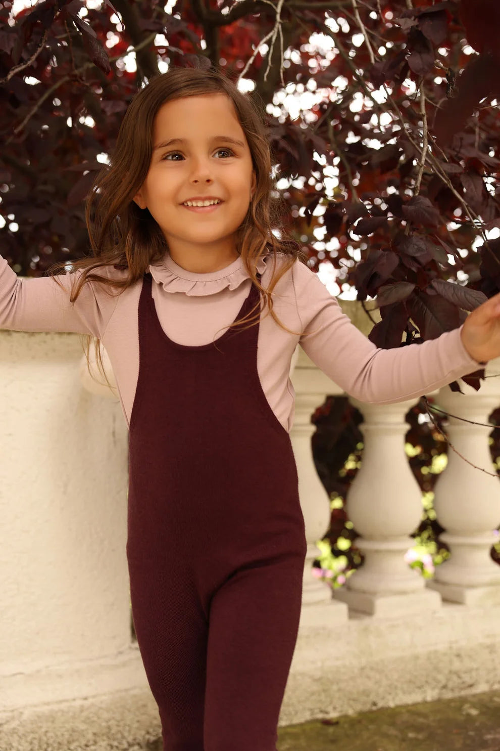 Ruffle Collar Onesie