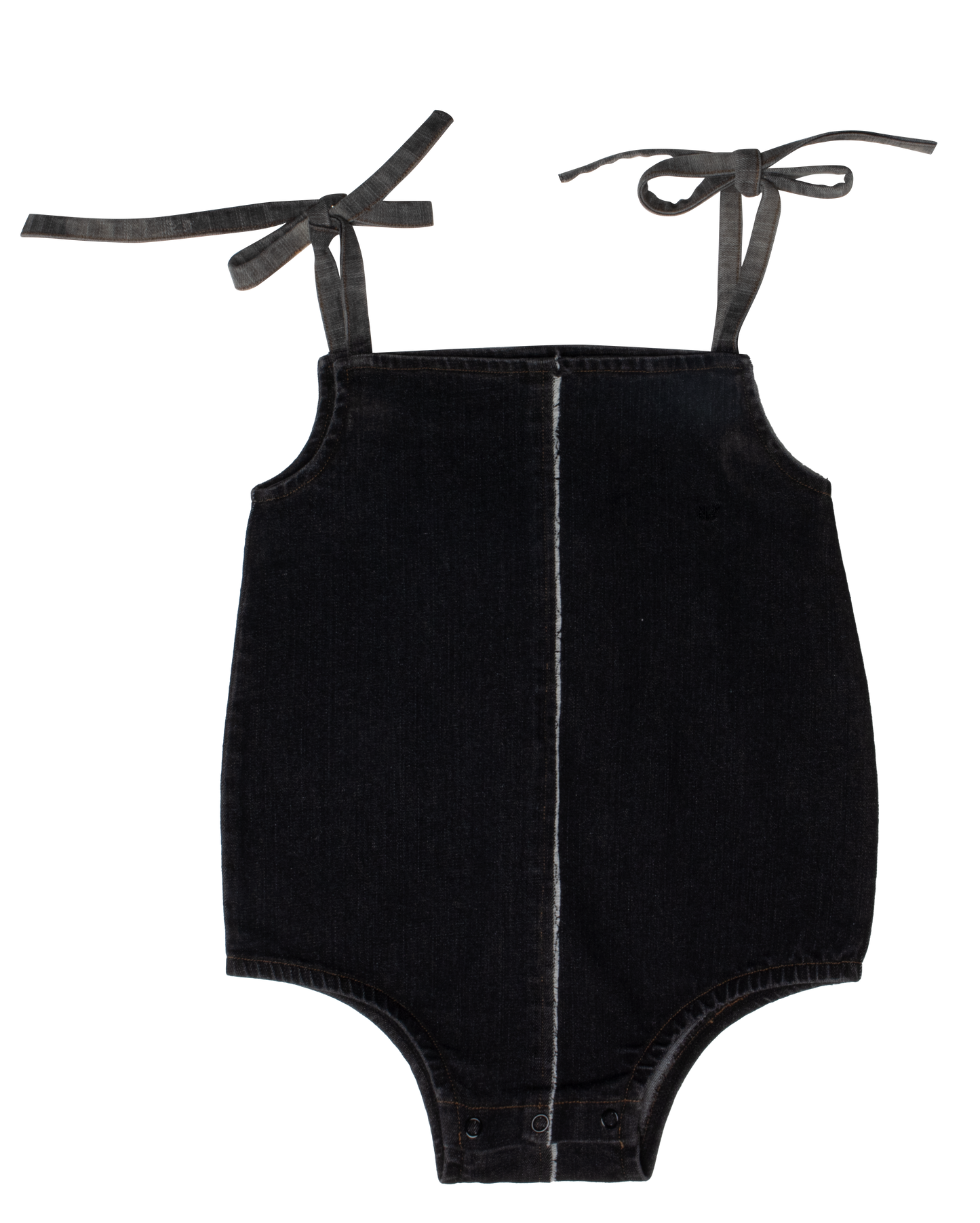 Grey Denim Two-Tone Bubble