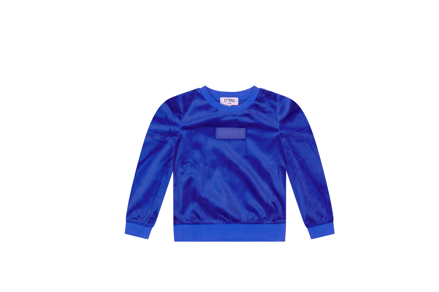 Velour Baby Set- Blue