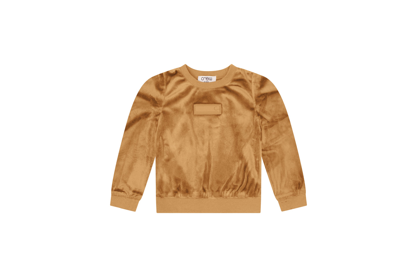 Velour Baby Set- Camel