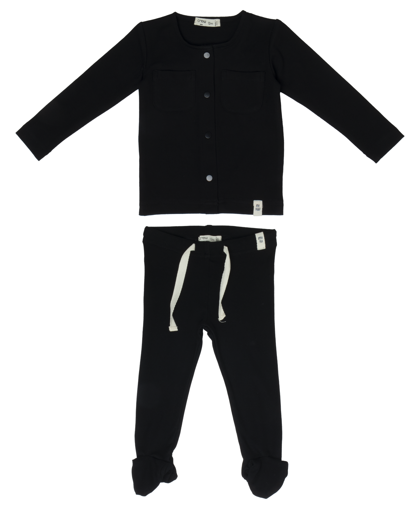 Black Cotton Long Set