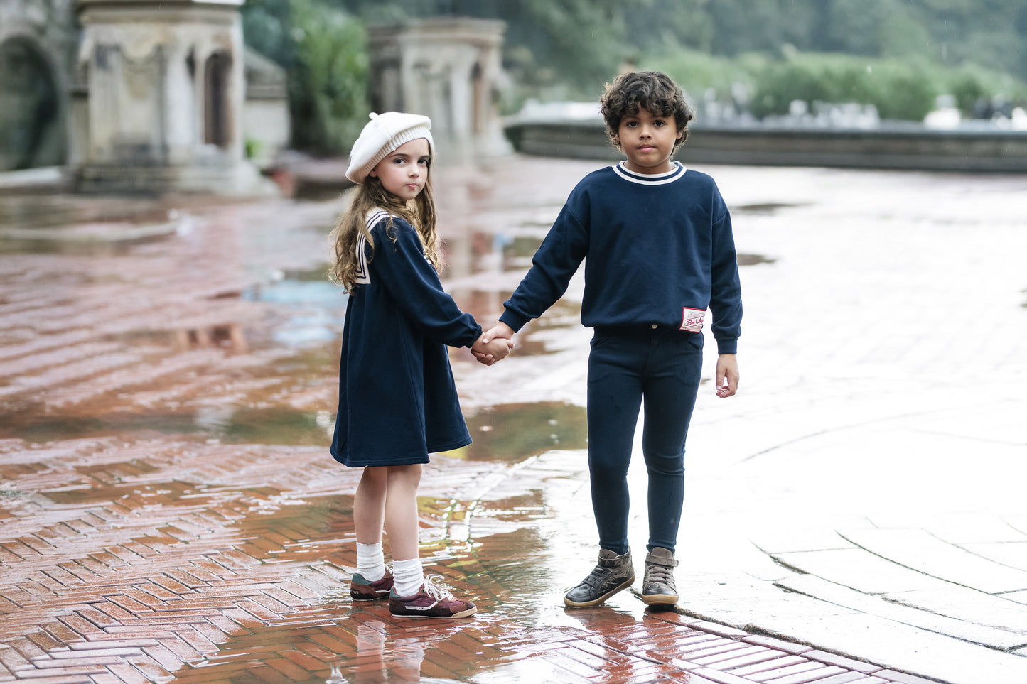 Bon Voyage Dress Navy