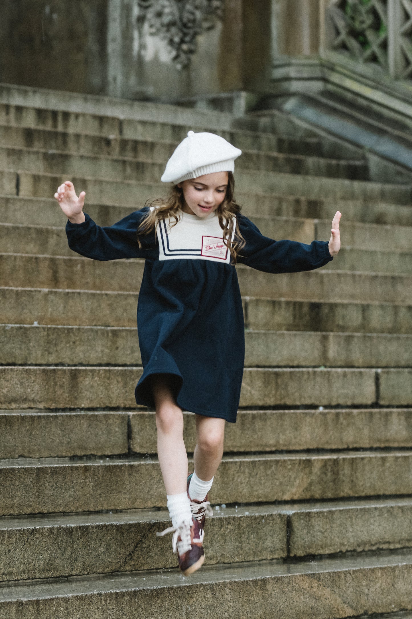 Bon Voyage Dress Navy