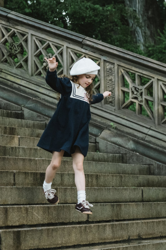 Bon Voyage Dress Navy