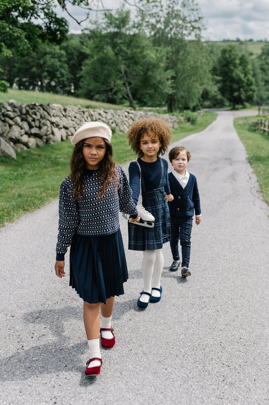 Multiplaid Kilt Skirt