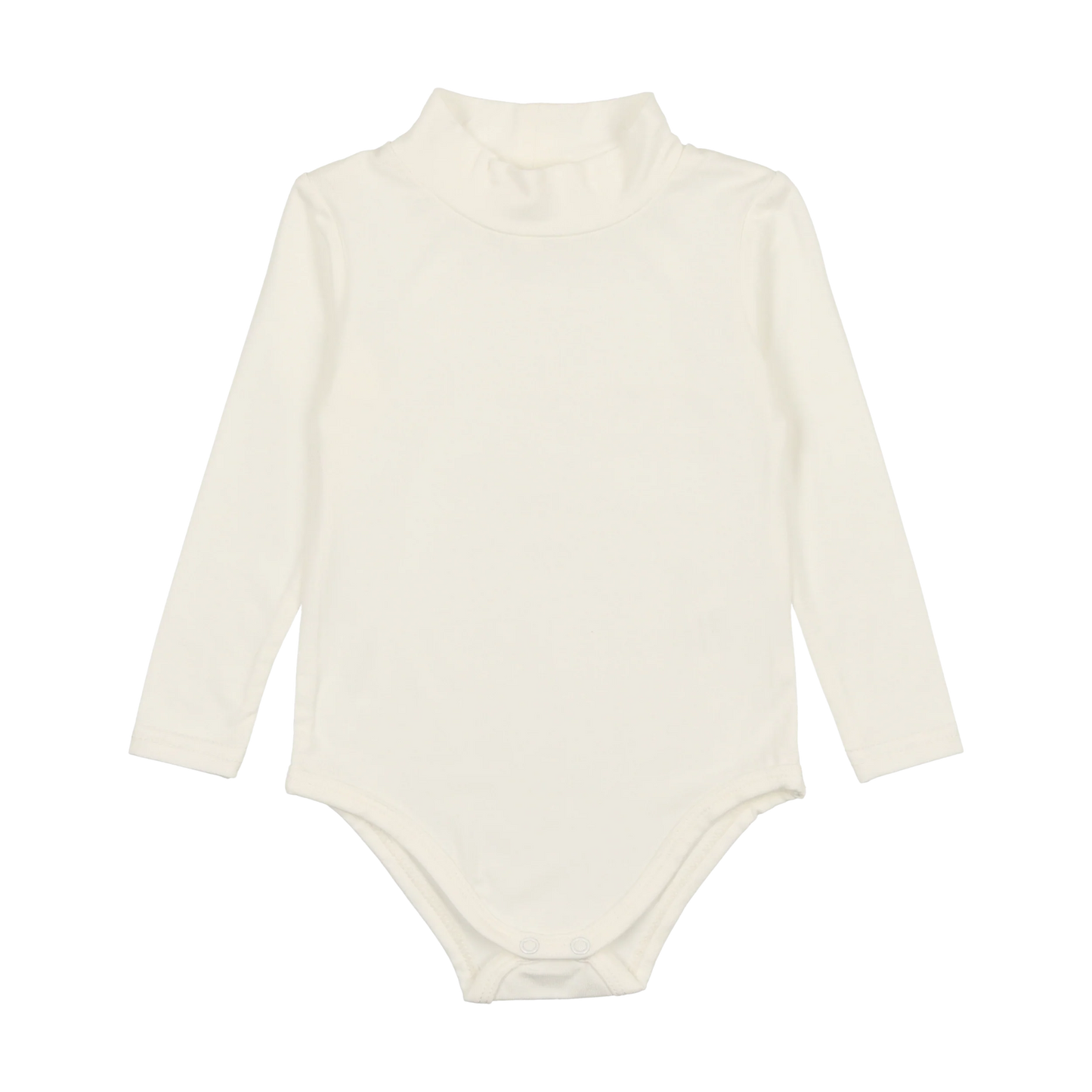 Bamboo Mockneck Onesie Off White