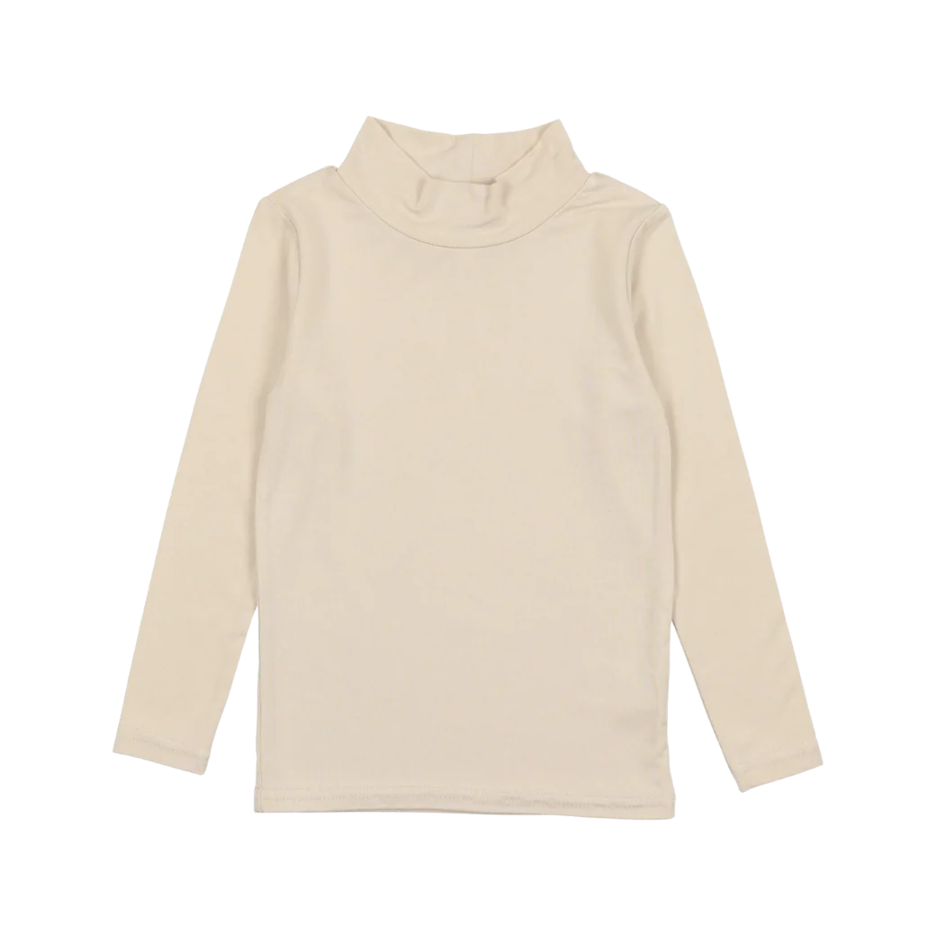 Bamboo Mockneck Ecru