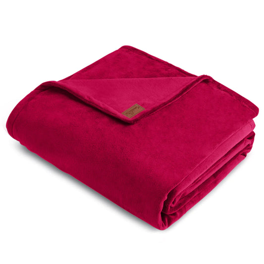 MegaBee Throw Blanket - Raspberry