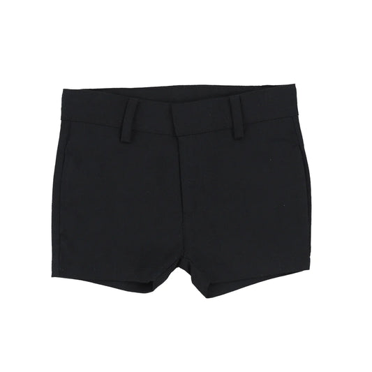 Boys Dress Shorts- Black