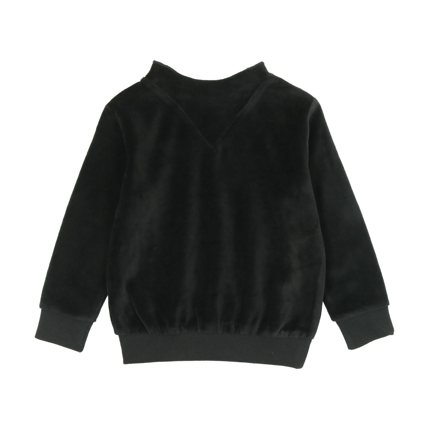 Black Tulip High Neck Sweatshirt