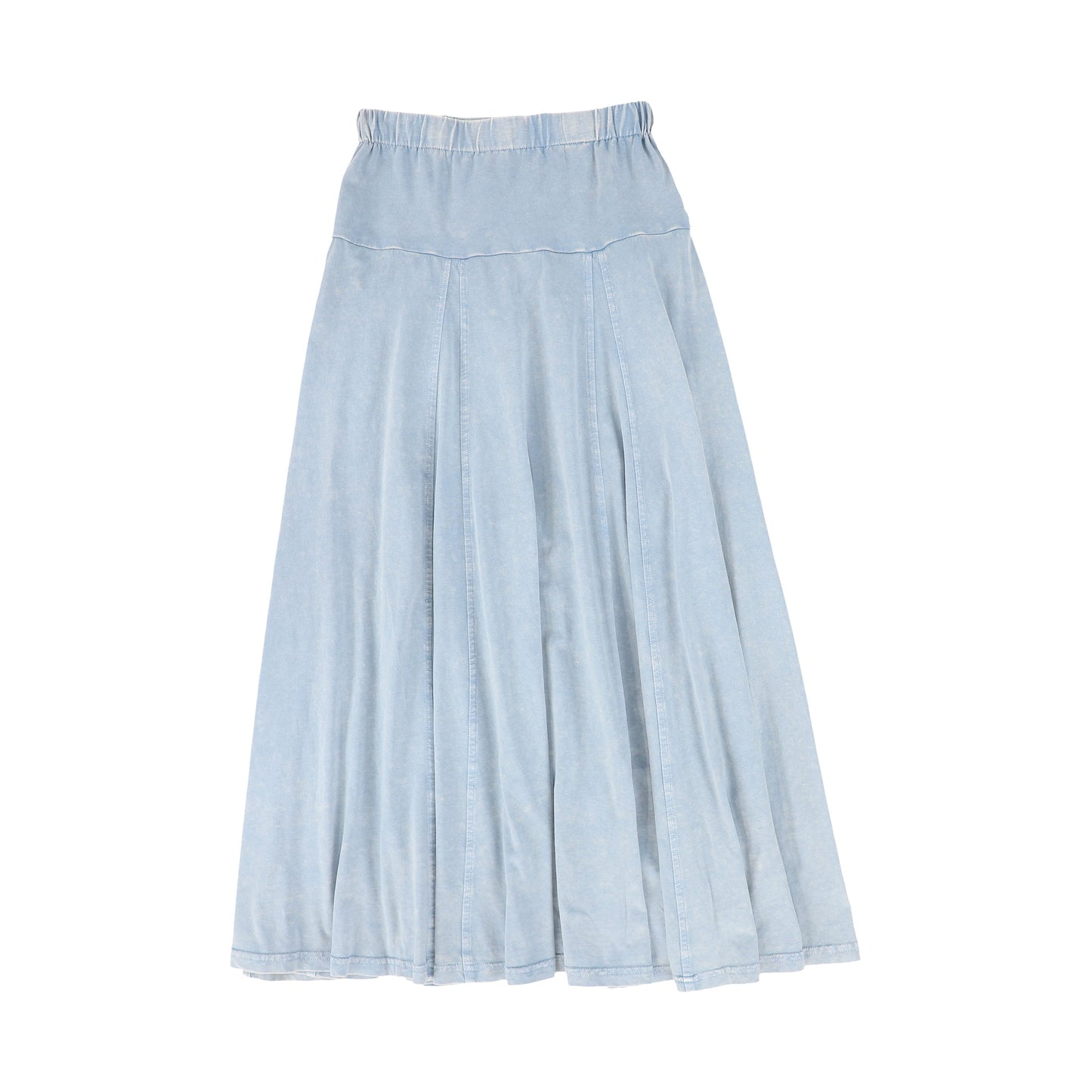 Flowy Mineral Wash Maxi Skirt