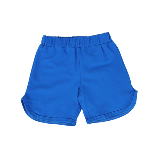 Pique Track Shorts- Blue