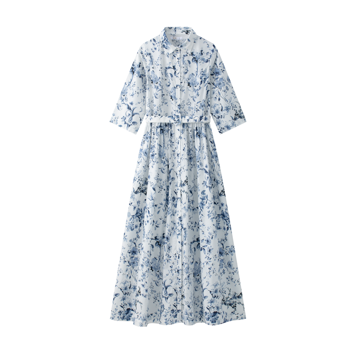 Floral Shirt Dress