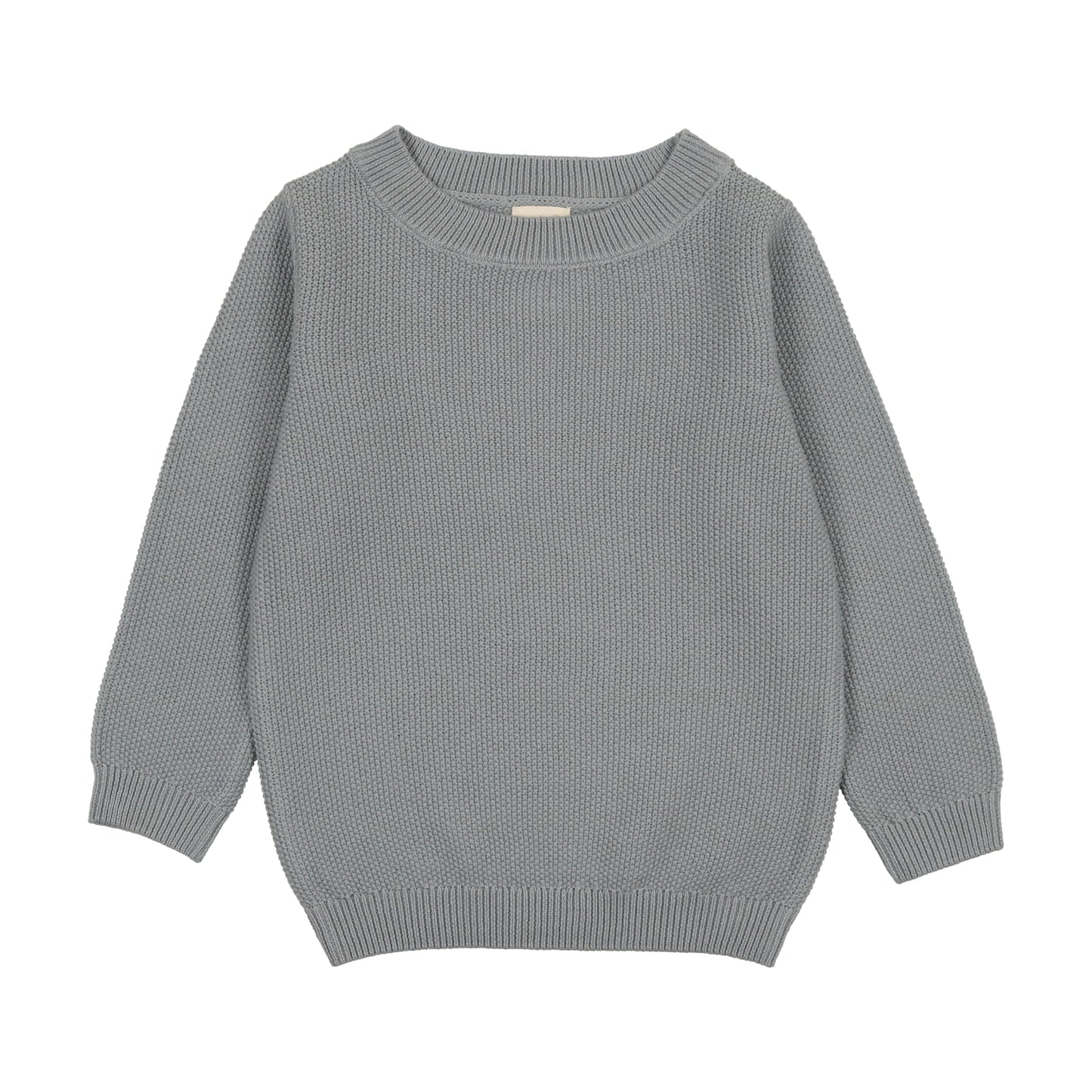 CREWNECK SWEATER LONG SLEEVE- LIGHT BLUE