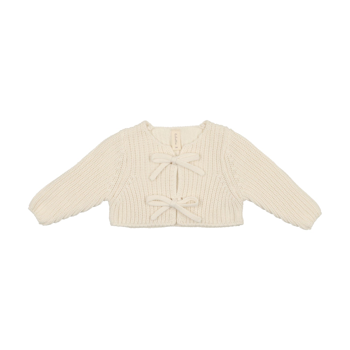 Chunky Knit Shrug Cream Girl