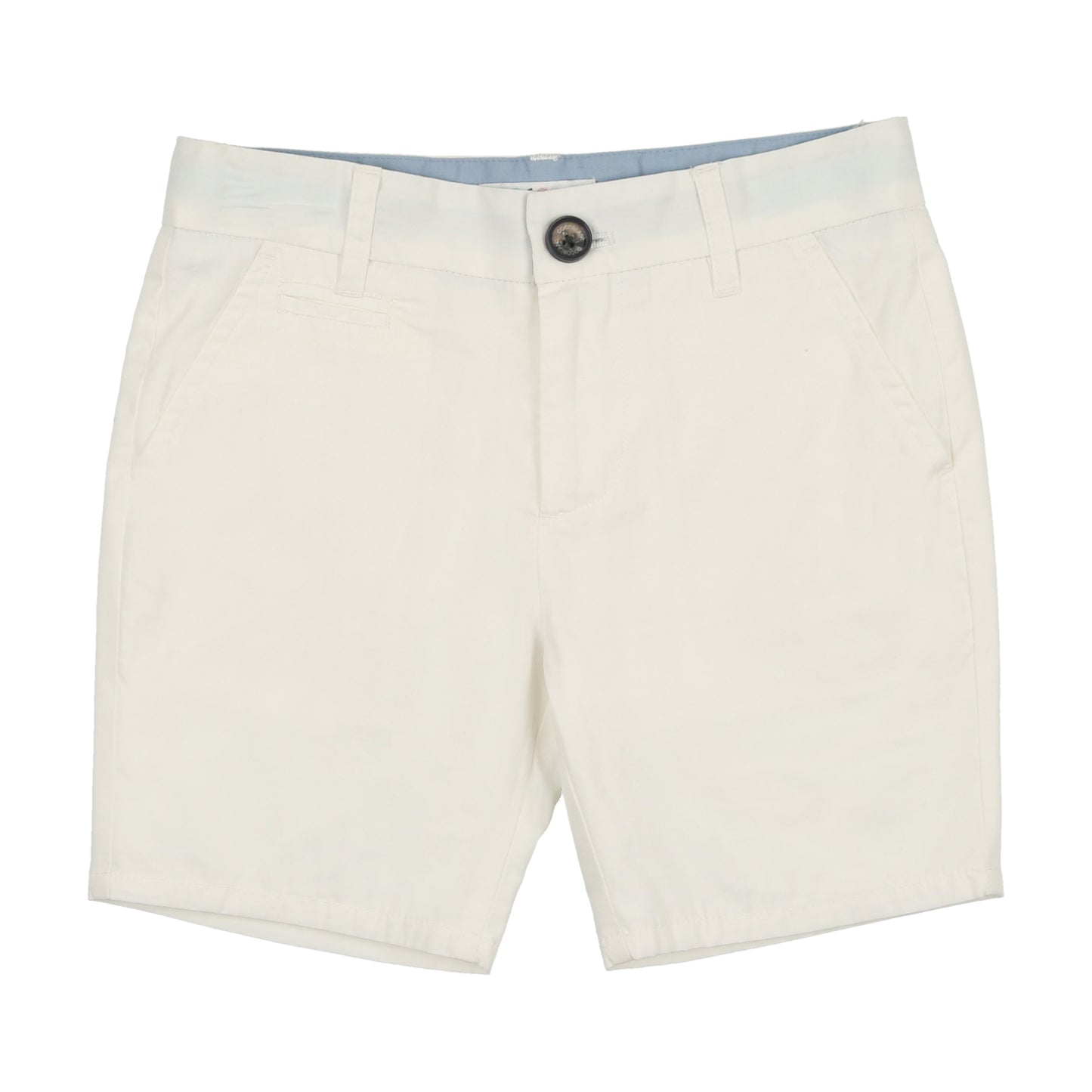 Poplin Shorts- Ivory