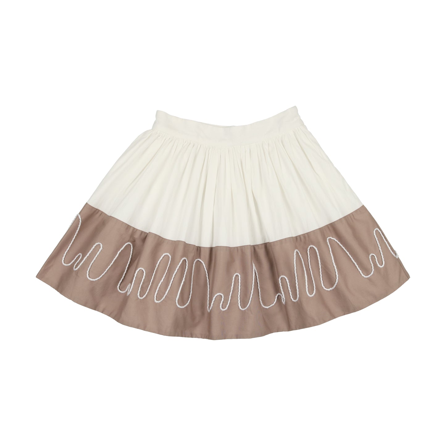 Maxi Colorblock Skirt