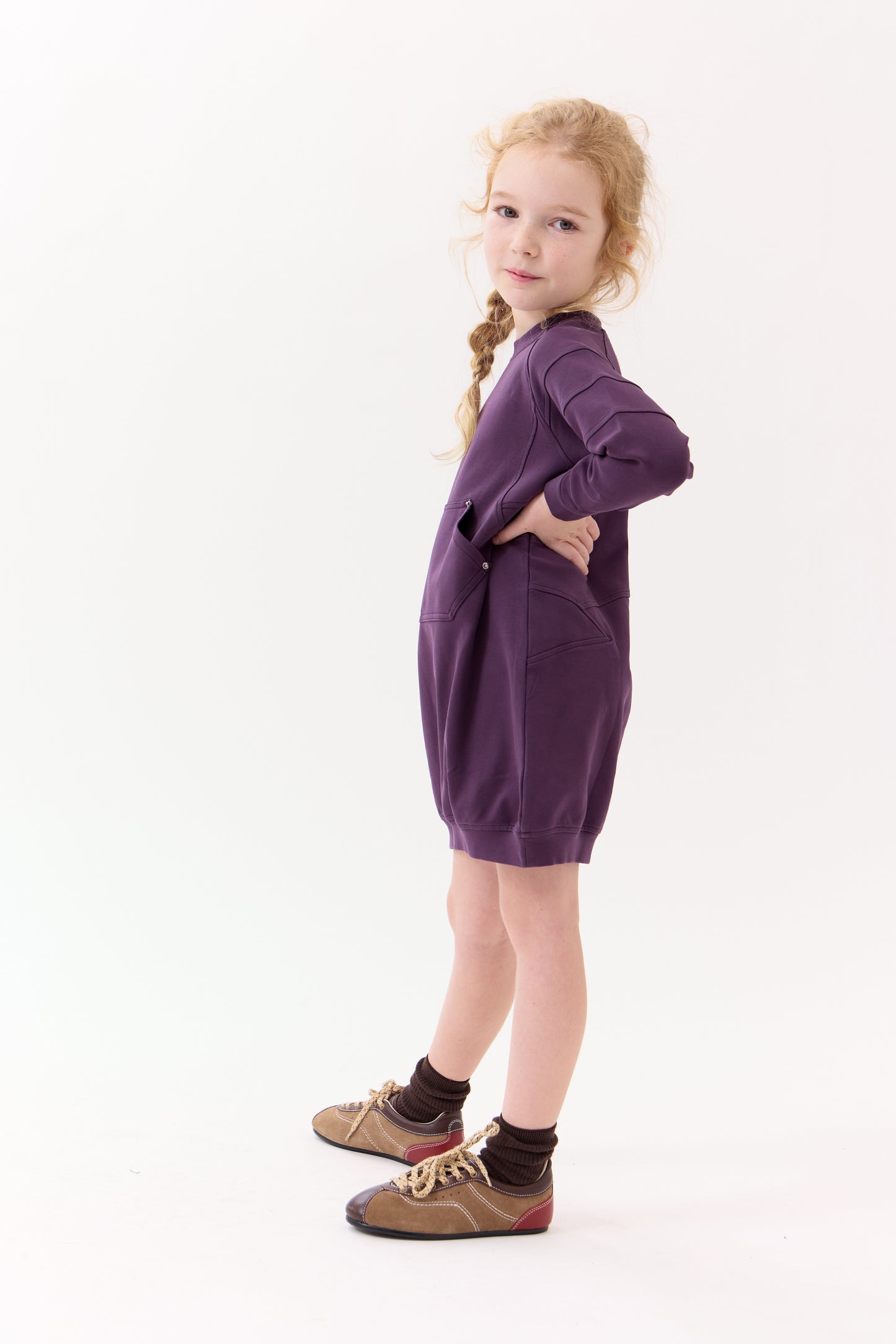 Plum Claudia Dress