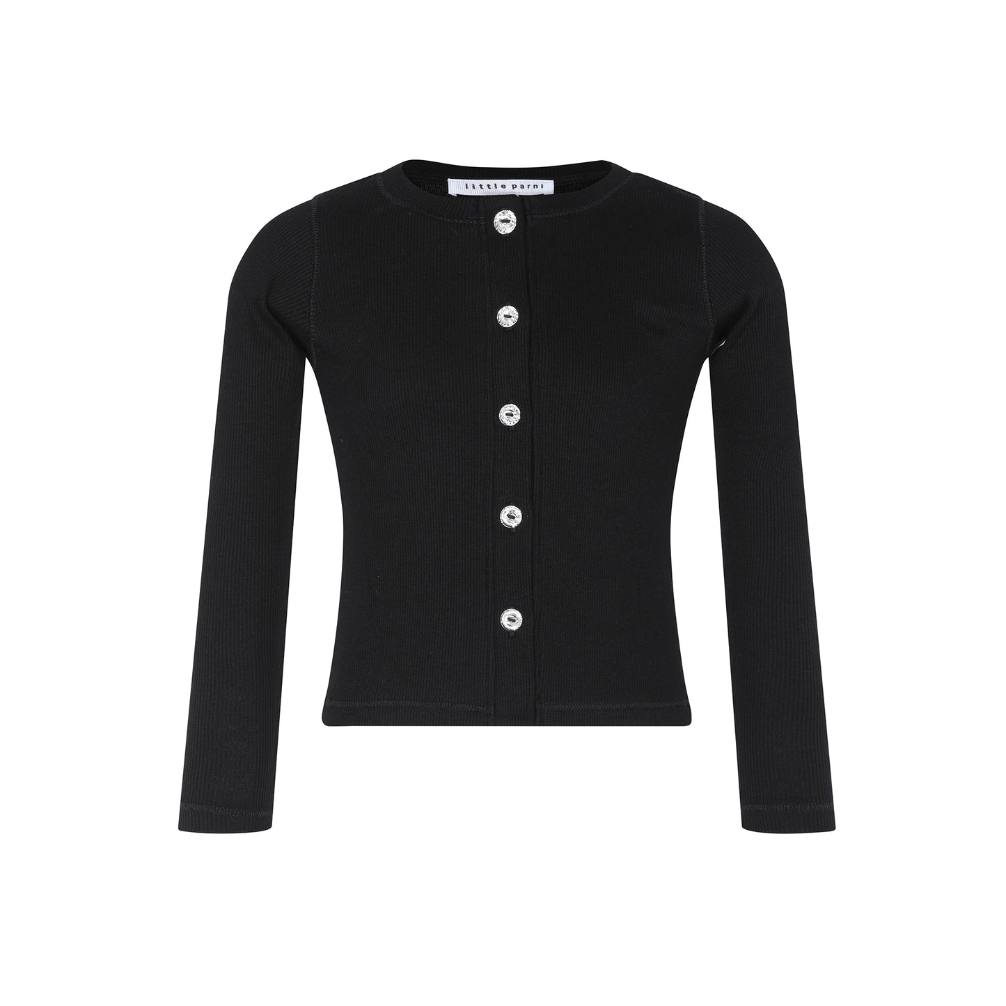 BLACK Rhinestone Cardigan