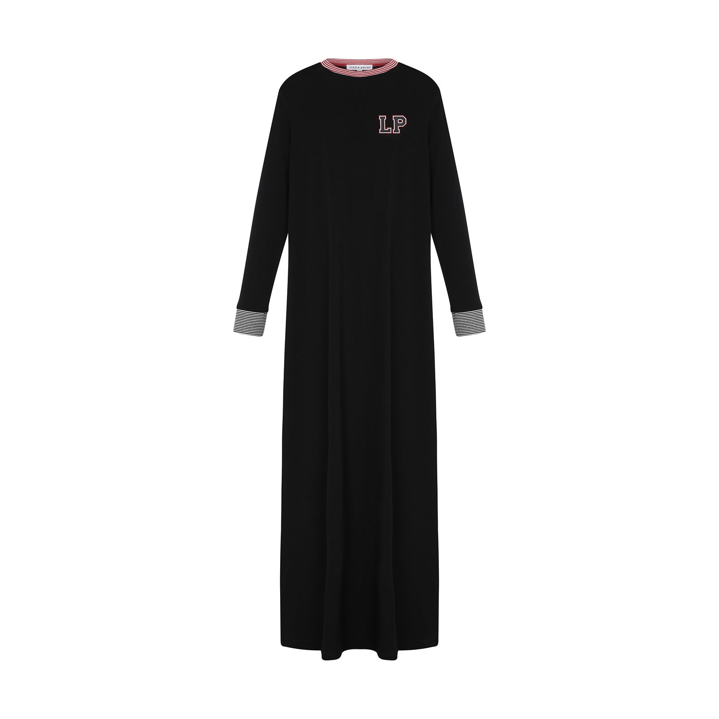 Black Varsity Nightgown