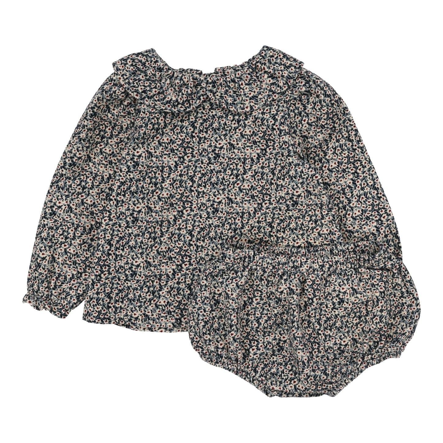 Daisy Floral Set - Dusty Blue