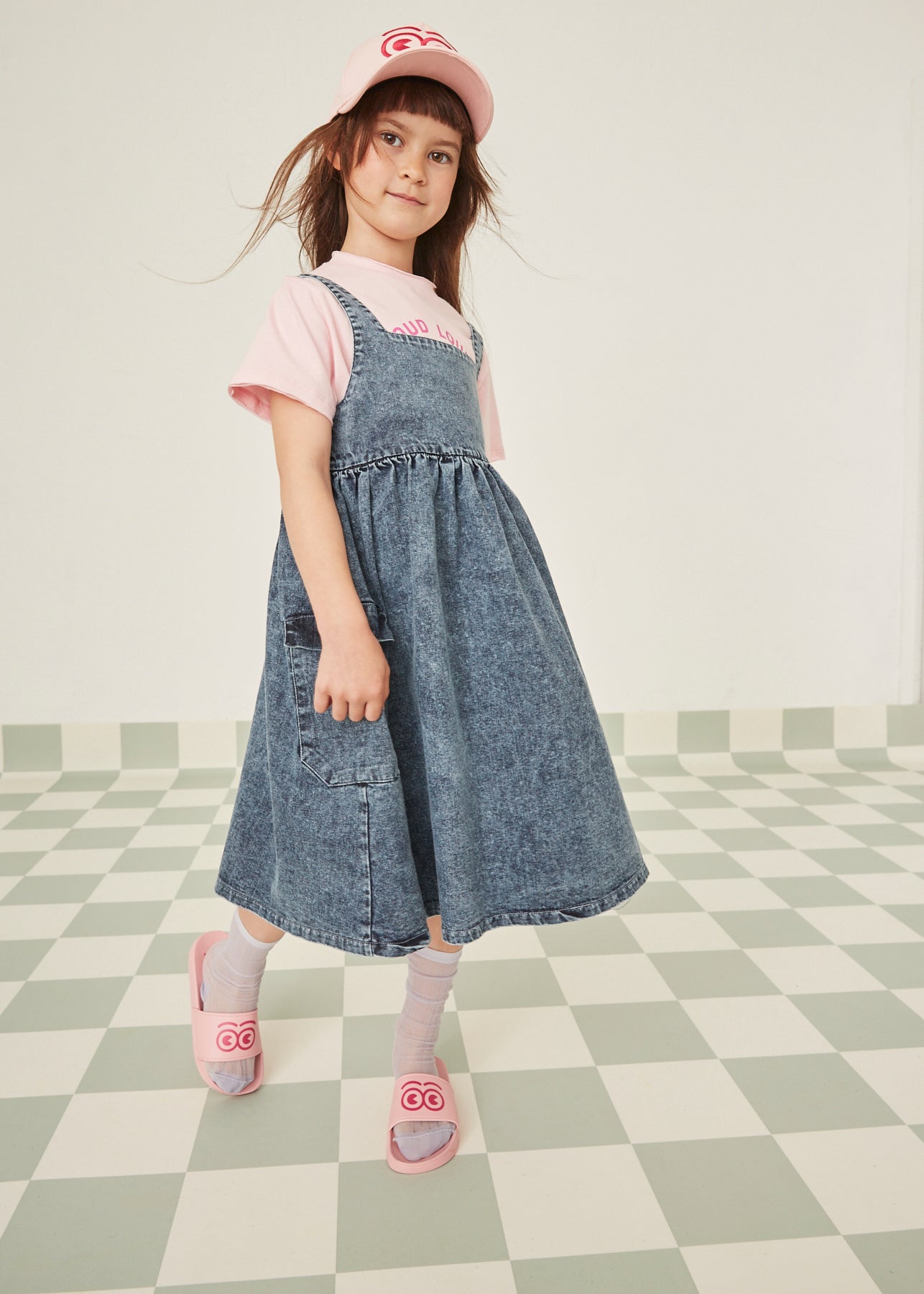 BOAT MID BLUE STONE WASH DRESS