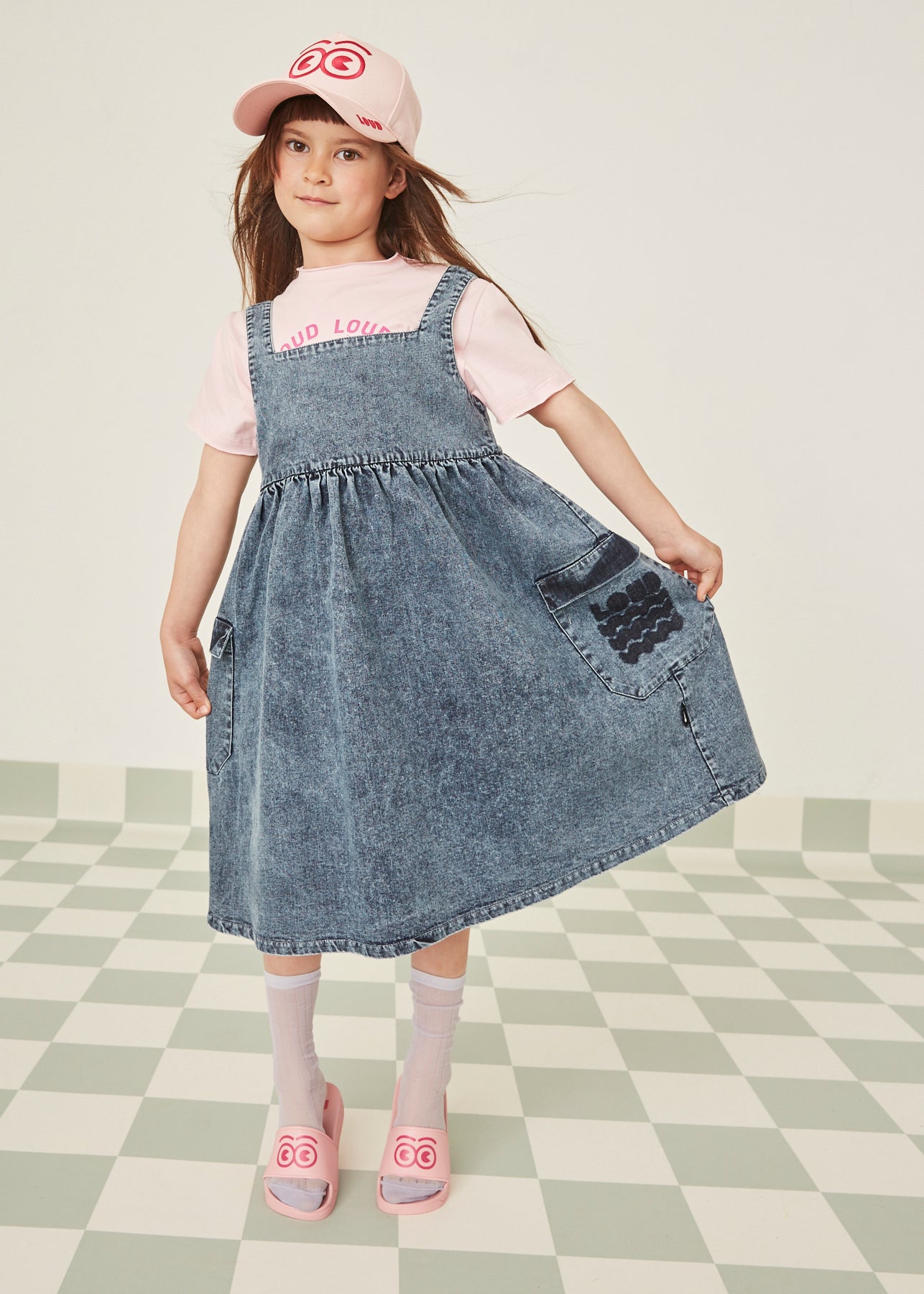 BOAT MID BLUE STONE WASH DRESS