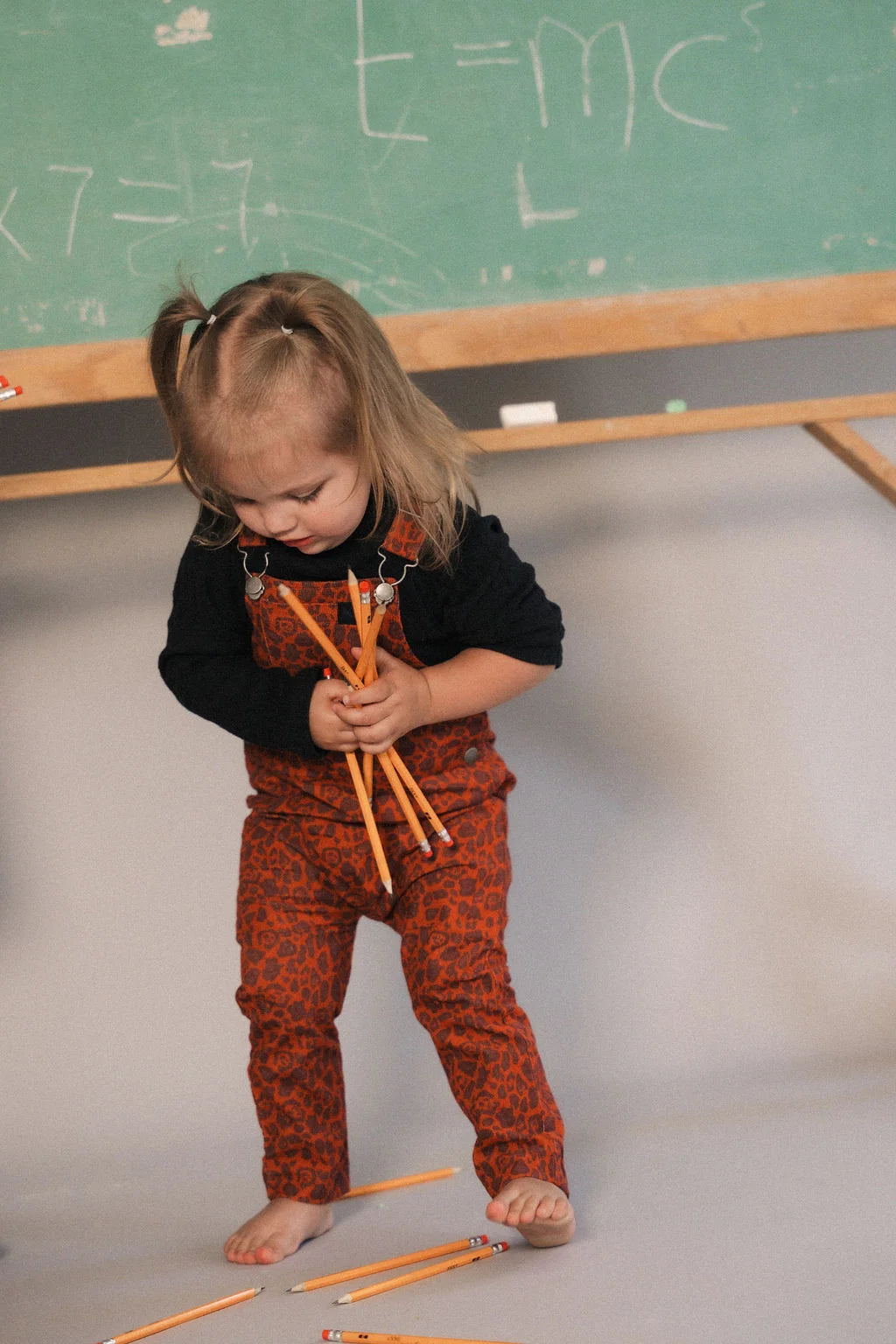 Corduroy BB Romper - Rust